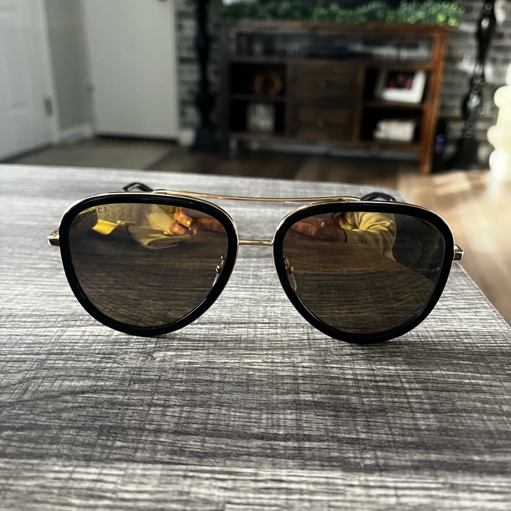 GUCCI GG 0062S Aviator Sunglasses